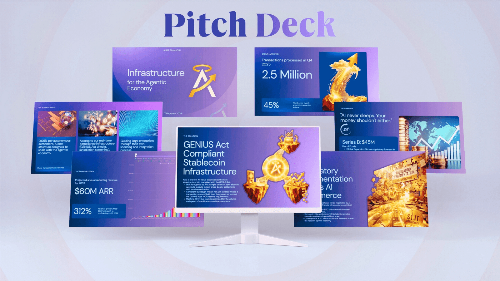 Aura Financial — Pitch Deck Investisseurs