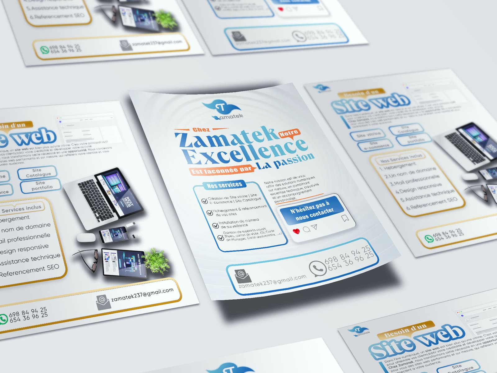 Zamatek — Solutions web