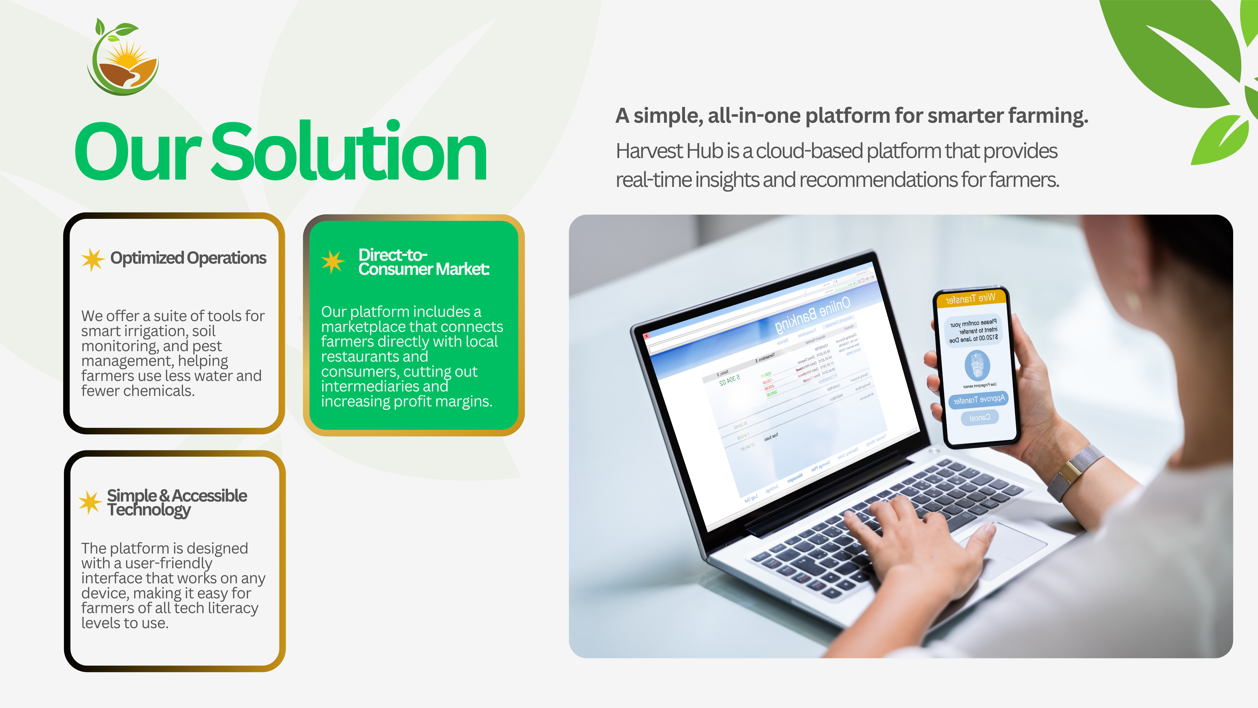 Harvest hub Pitch Deck - Fichier 5